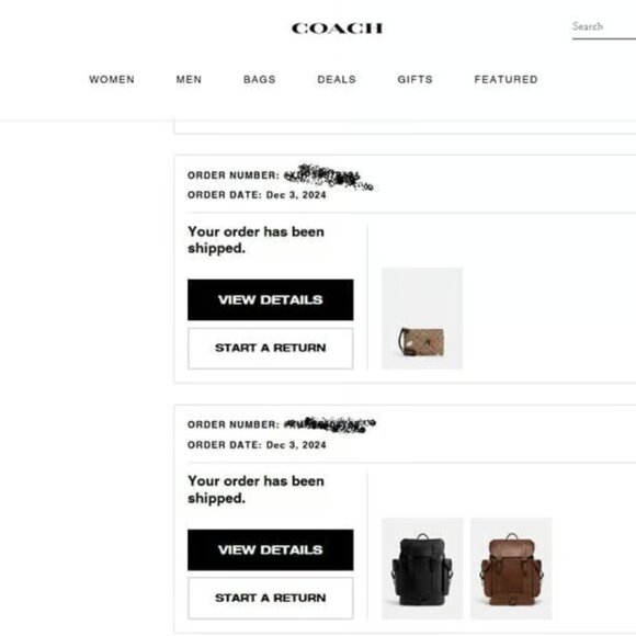 🥰 Coach Hitch Backpack Dark Saddle - Picture 13 of 14